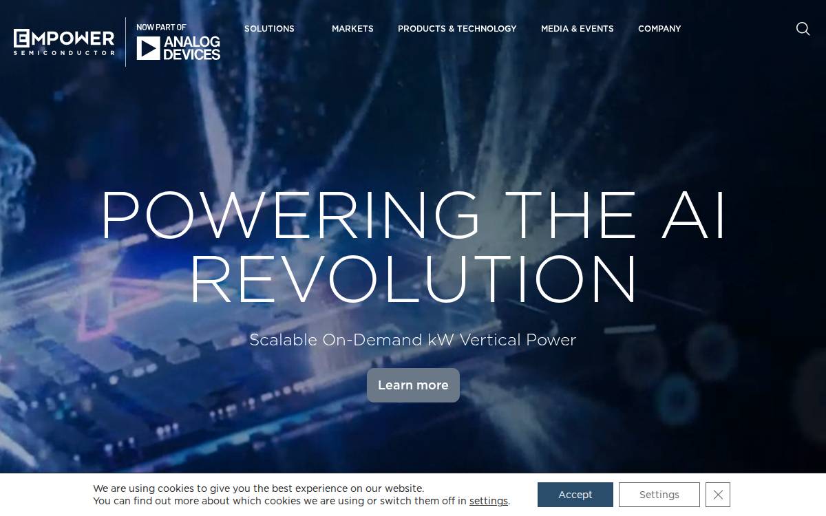 Empower website preview