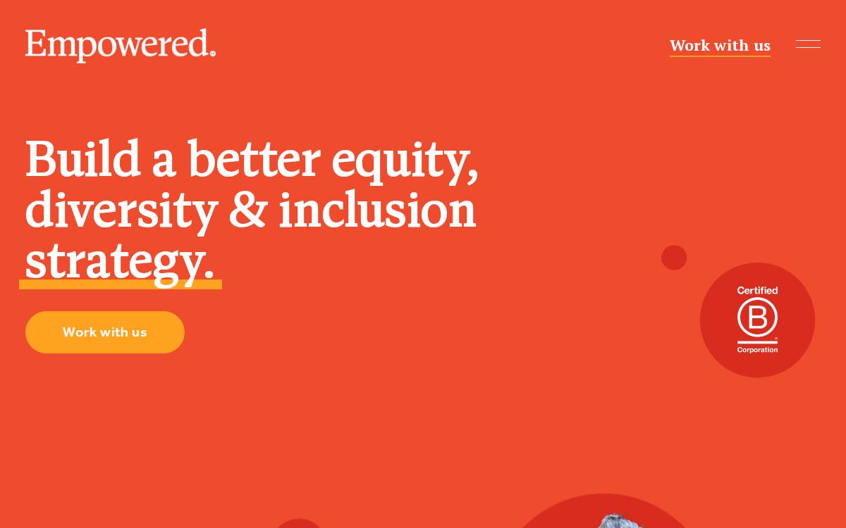 Empowered EDI website preview
