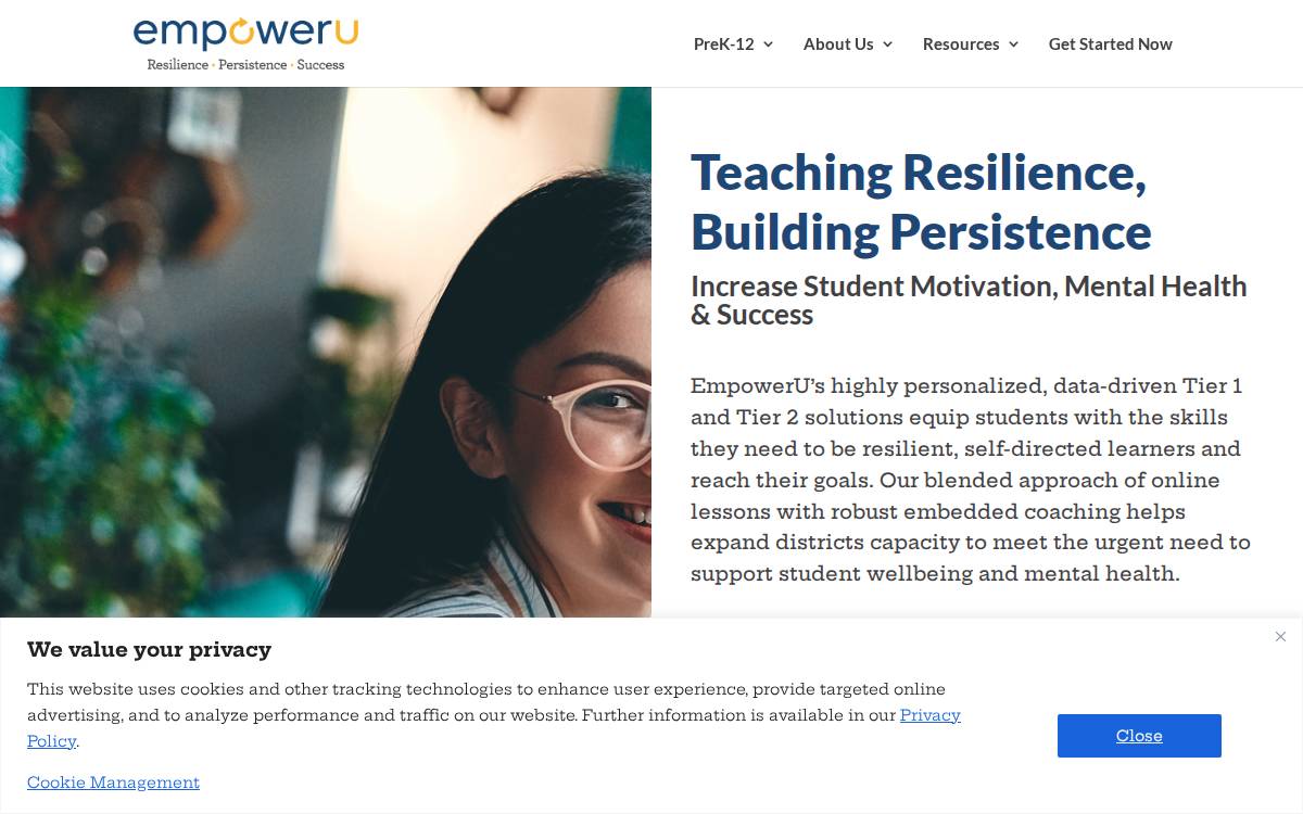 Empoweru website preview