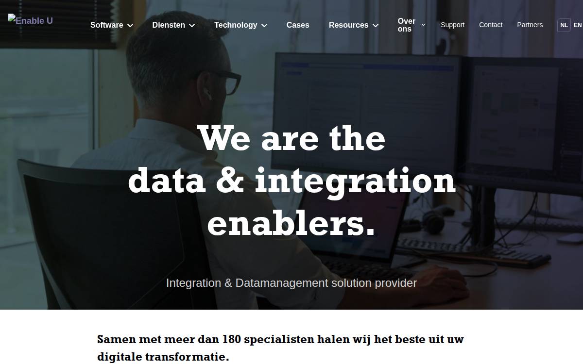 Enable U website preview