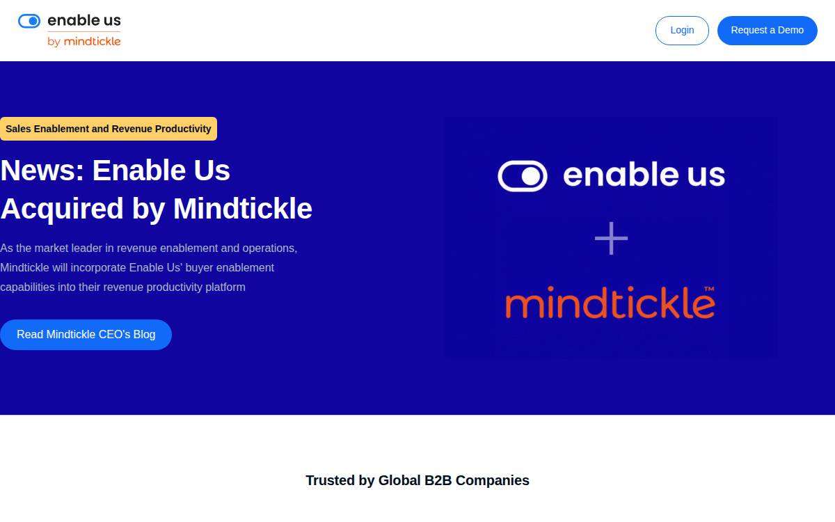 Enable Us website preview