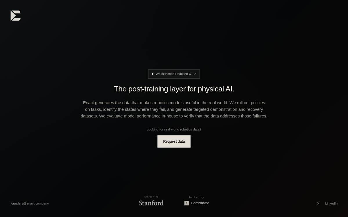 Enact website preview