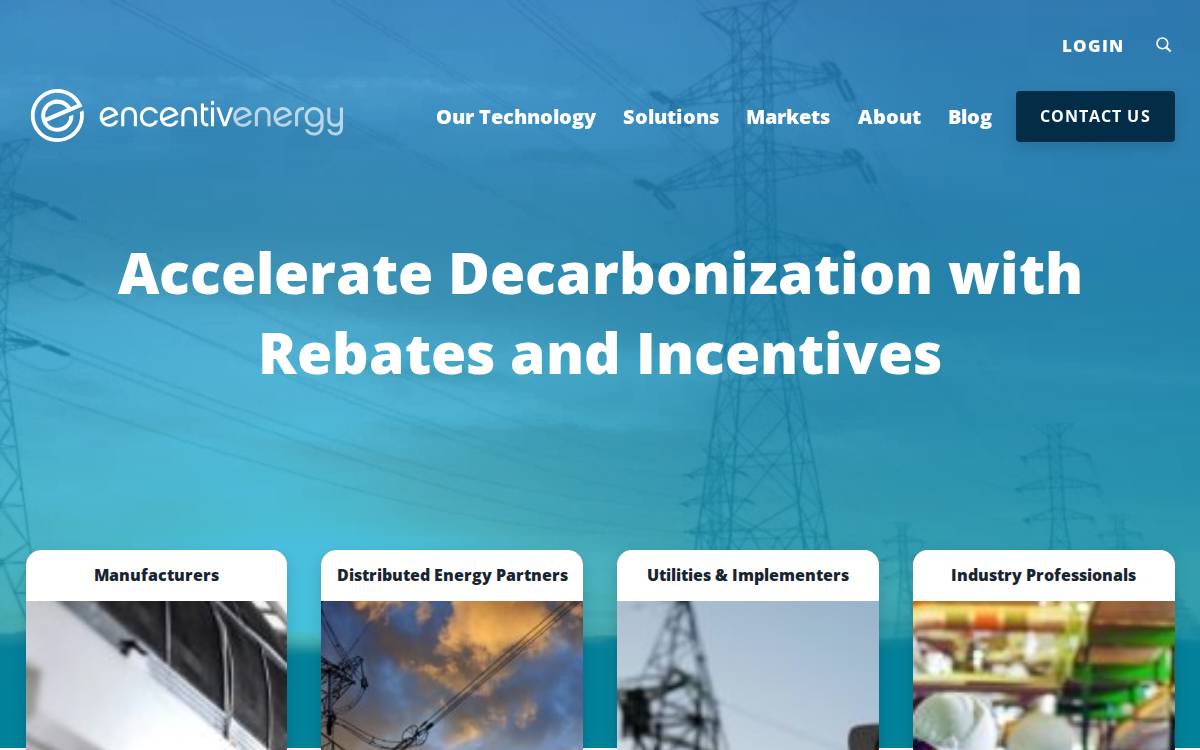 Encentiv Energy website preview