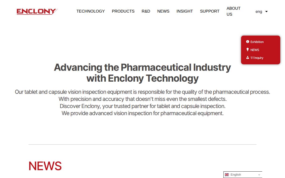 Enclony website preview