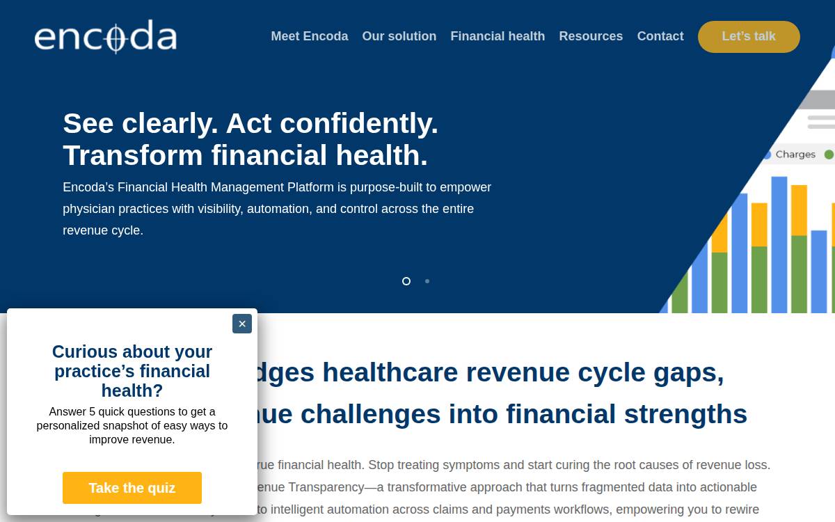 Encoda website preview