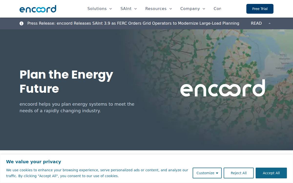 encoord website preview
