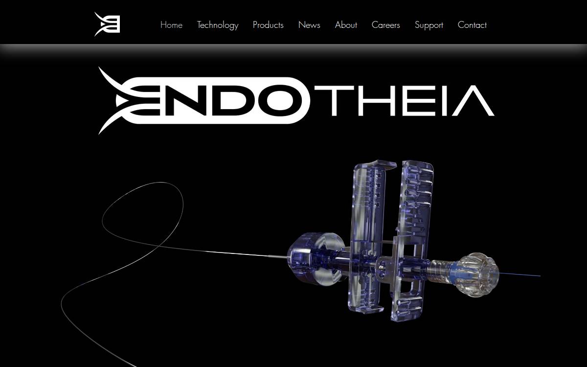 EndoTheia website preview