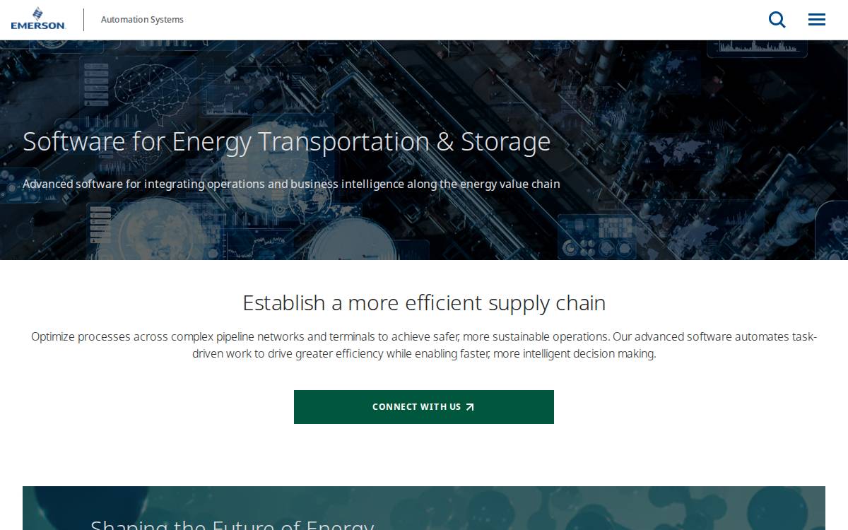 Energy Solutions website preview
