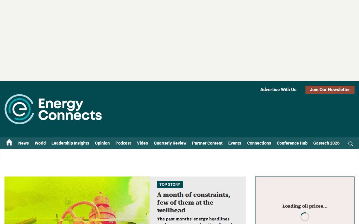 Energyconnects website preview