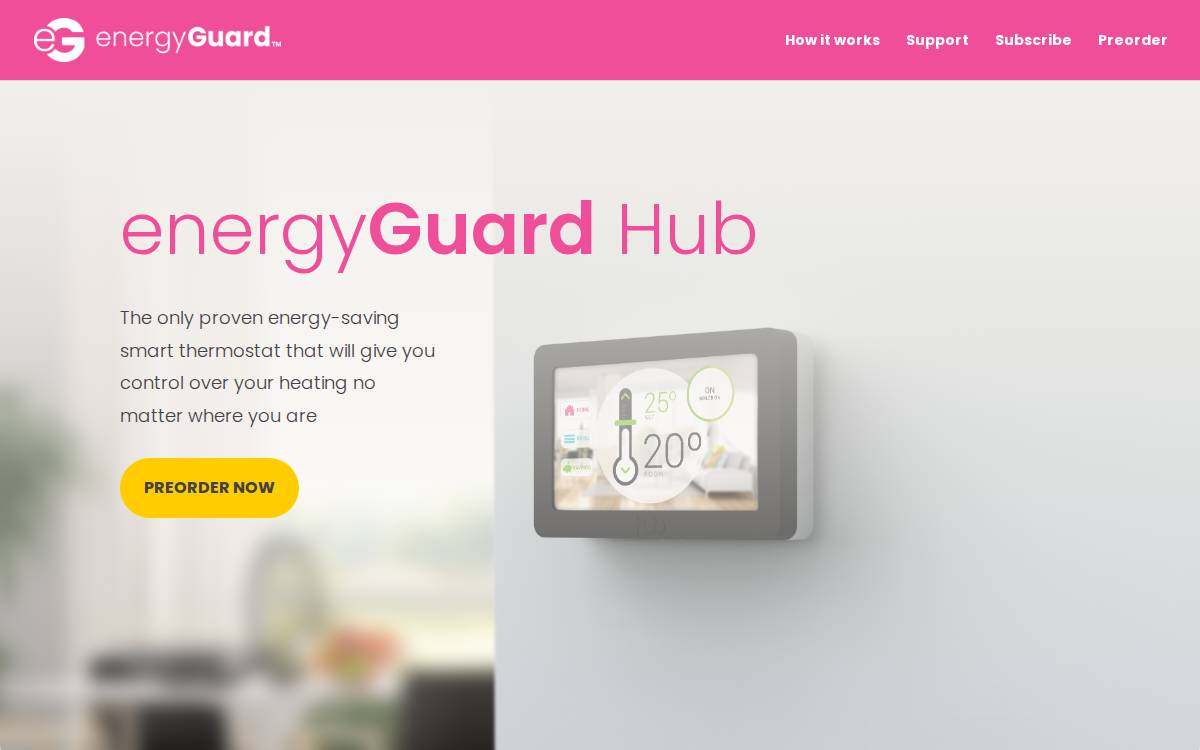 Energyguard website preview