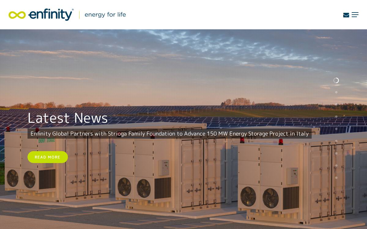 Enfinity Global Inc website preview