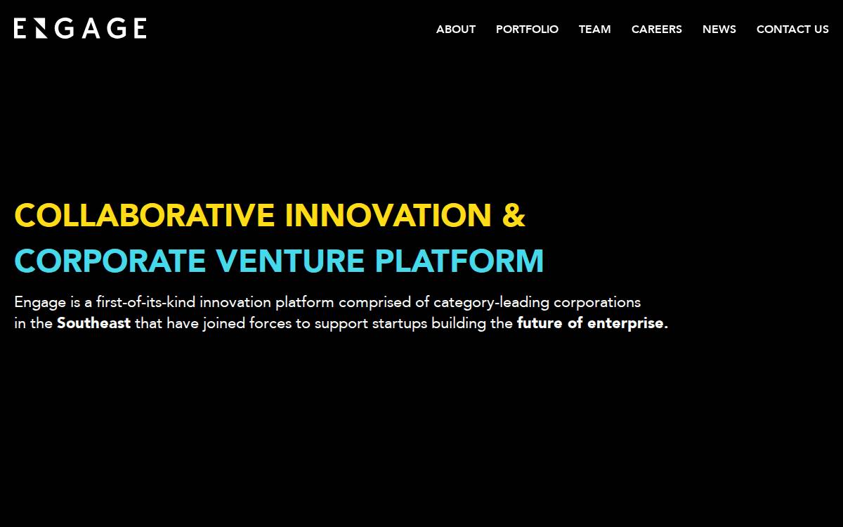 Engage website preview