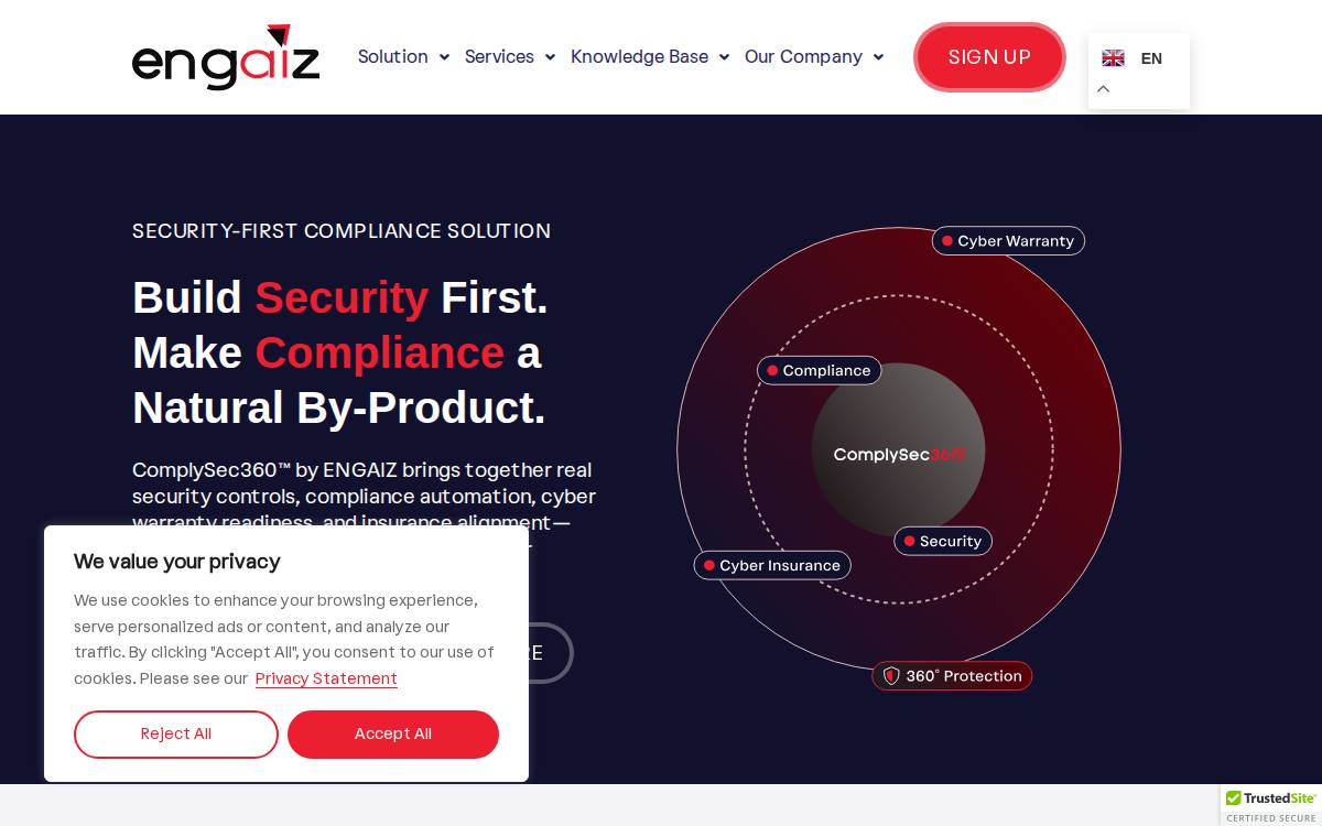 ENGAIZ website preview