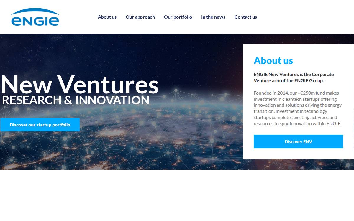 ENGIE website preview