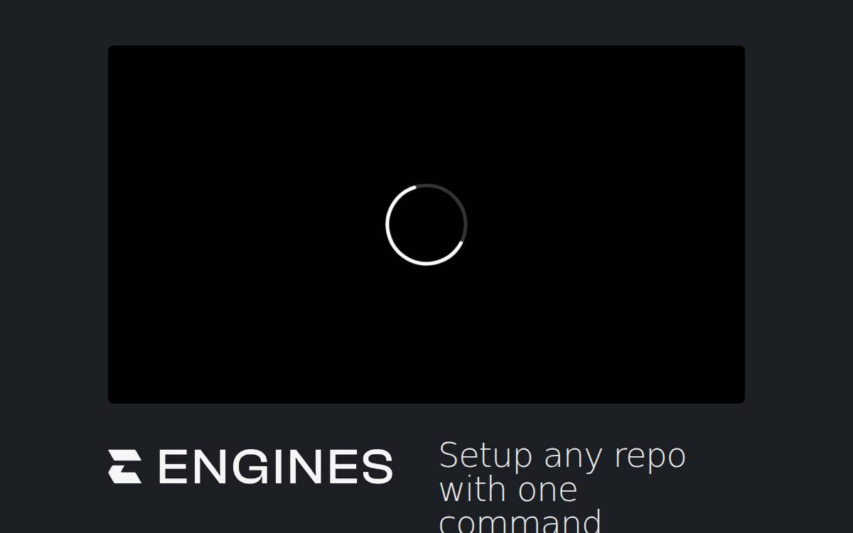 Engines website preview