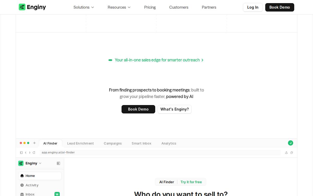 Enginy website preview