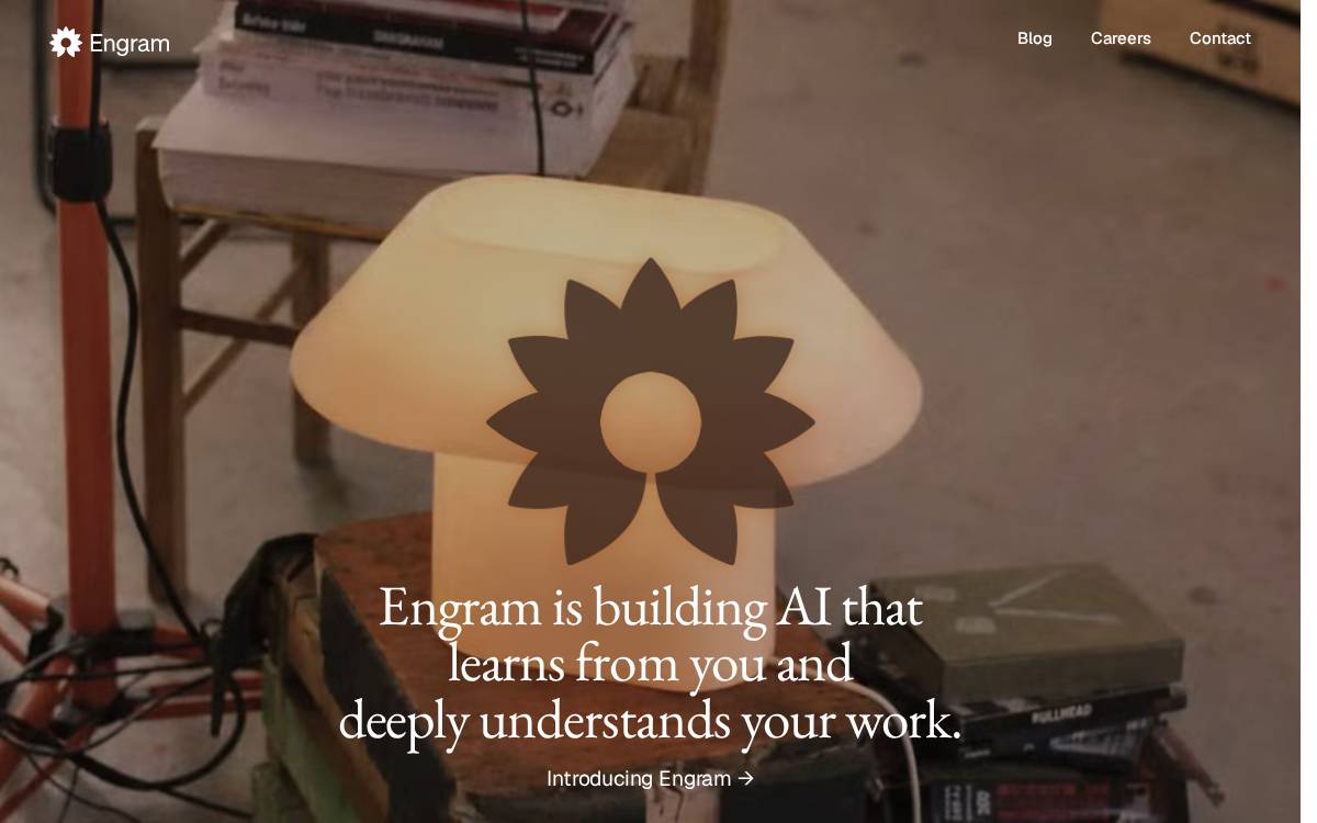 Engram website preview