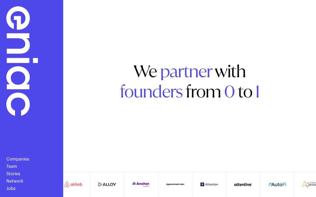 Eniac website preview