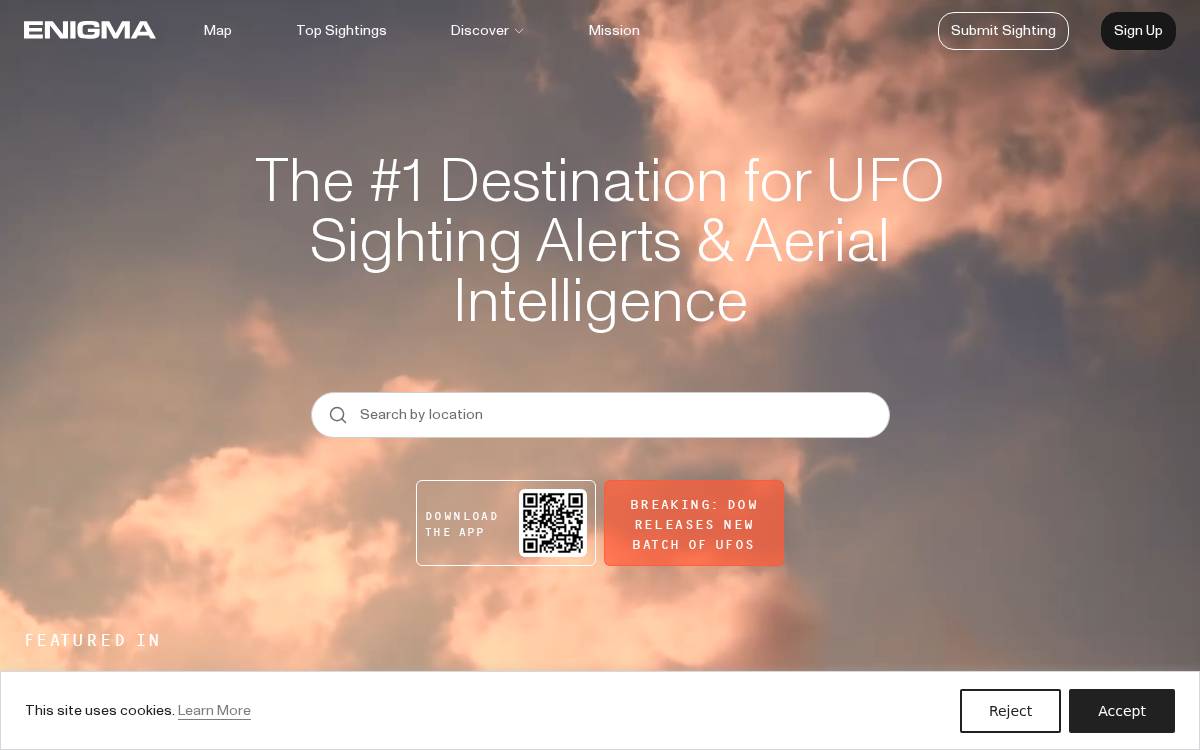 Enigma Labs website preview