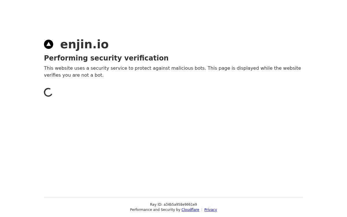 Enjin website preview