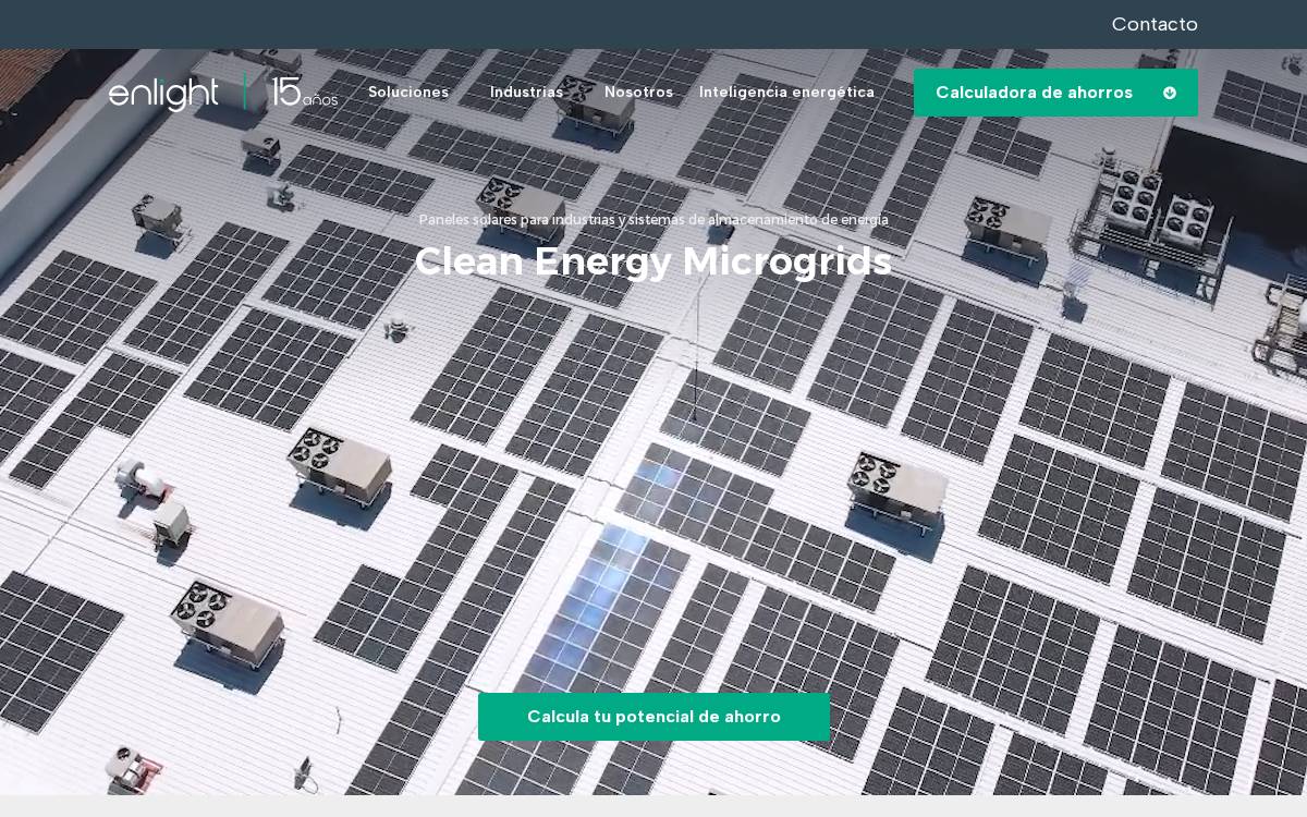 Enlight website preview