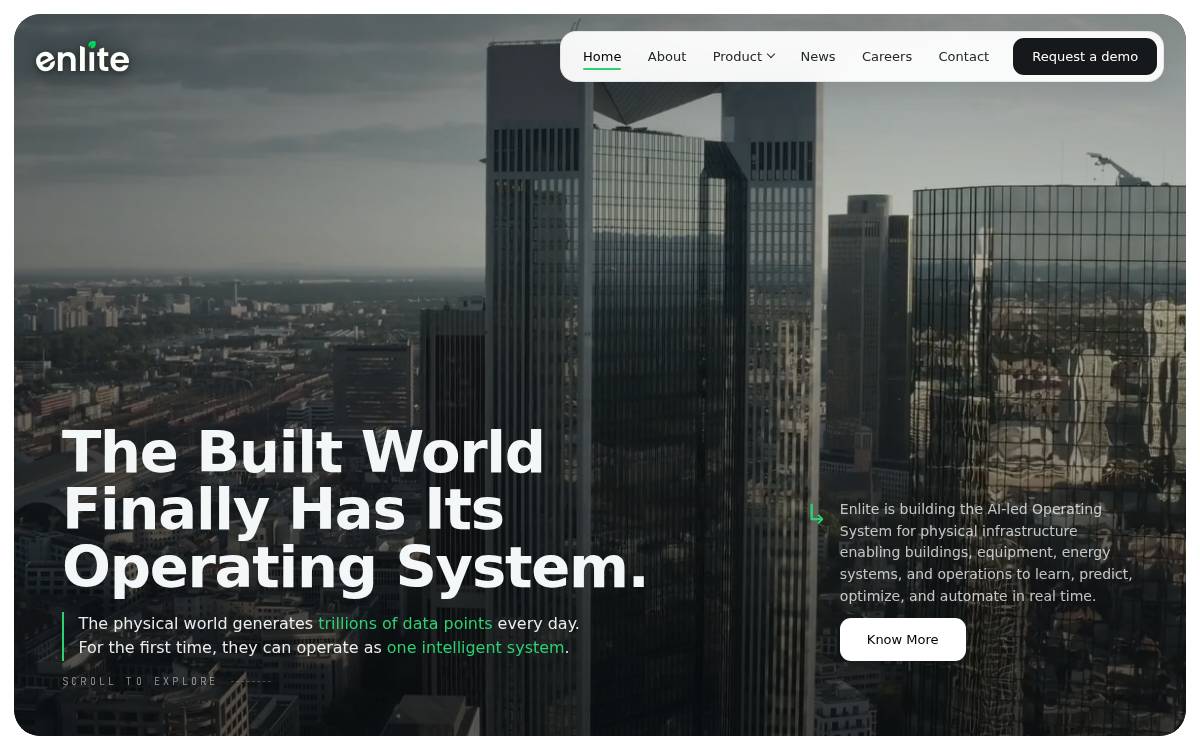 Enlite Research website preview