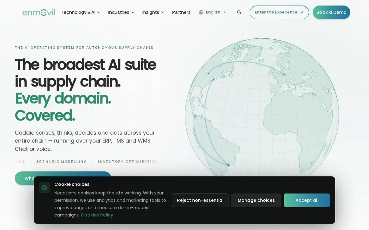 Enmovil website preview