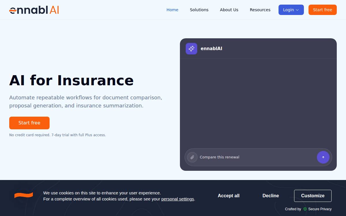 ennabl website preview