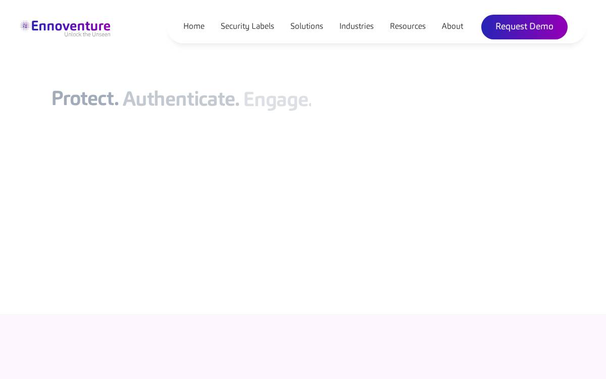 Ennoventure website preview