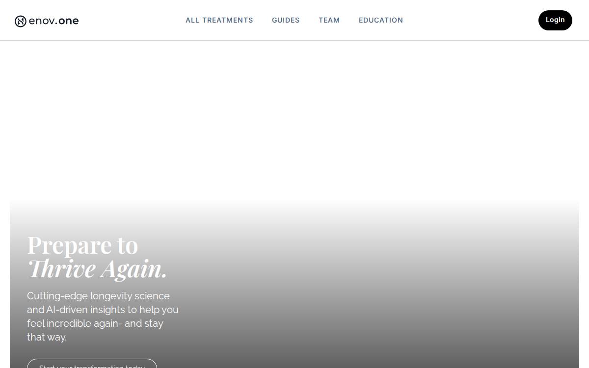 Enov website preview