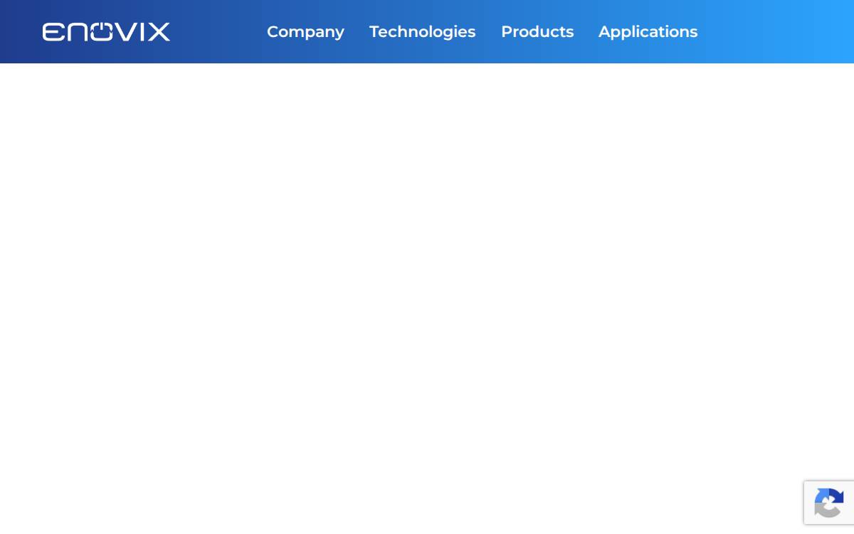 Enovix website preview