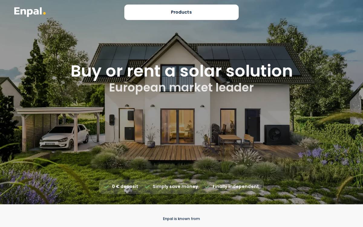 Enpal website preview