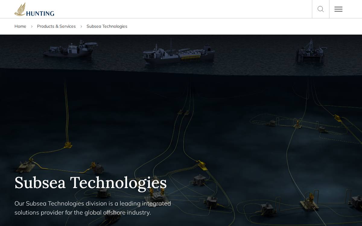 Enpro Subsea website preview