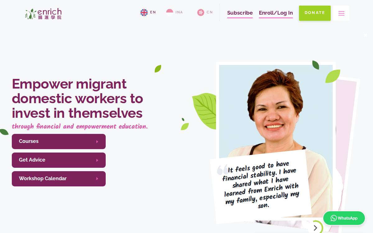 Enrich website preview