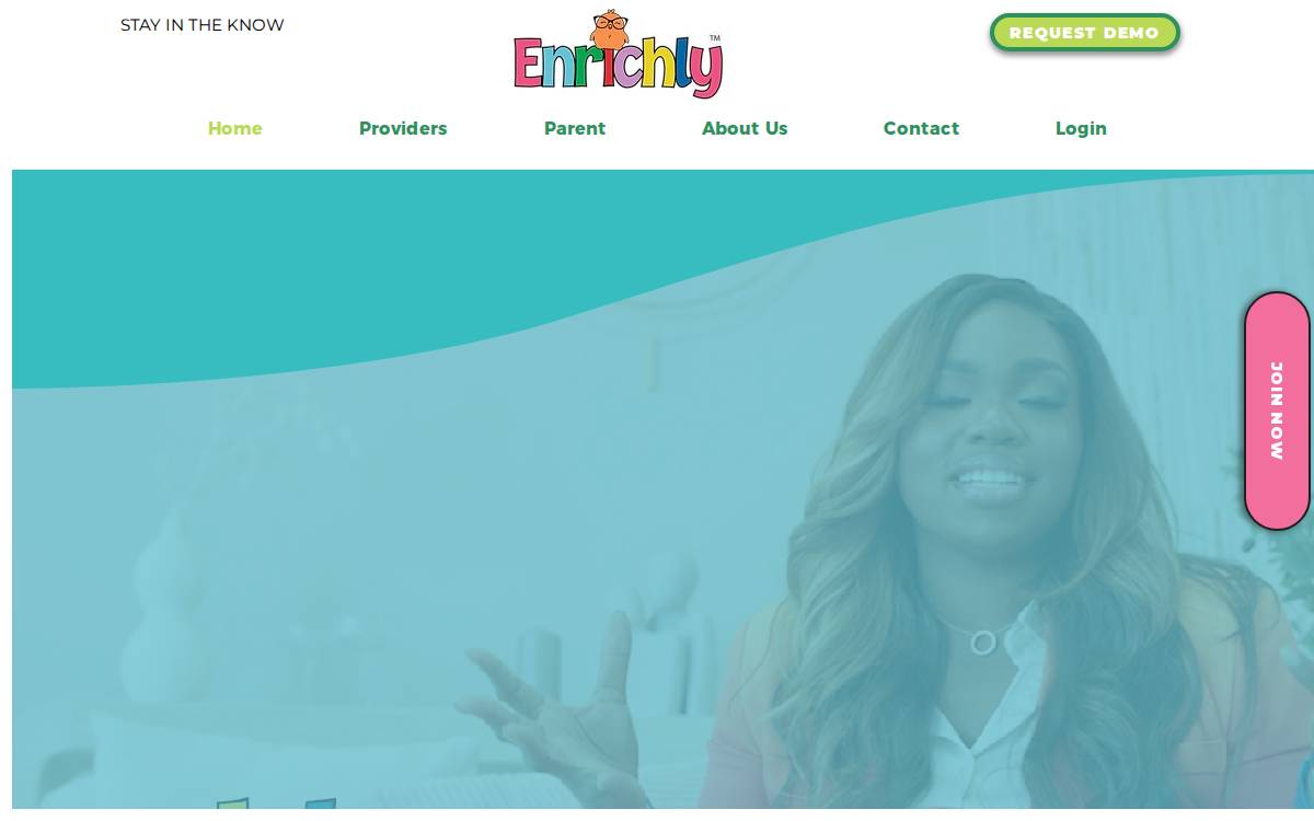 Enrichly website preview