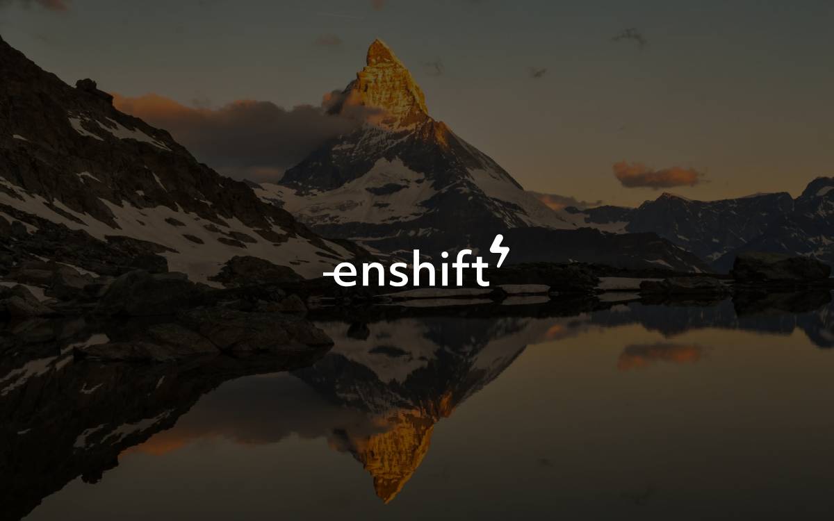 Enshift website preview