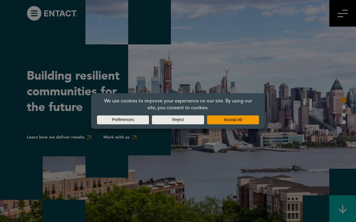 ENTACT website preview