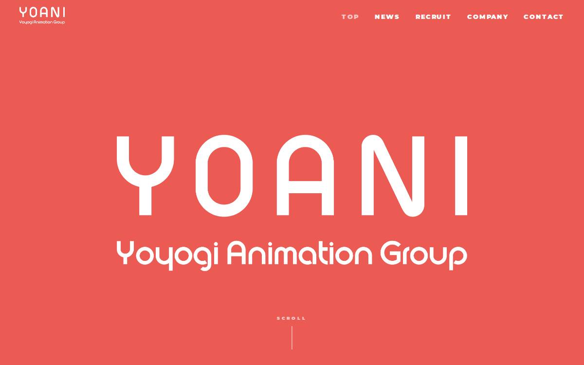 代々木アニメーショングループ website preview