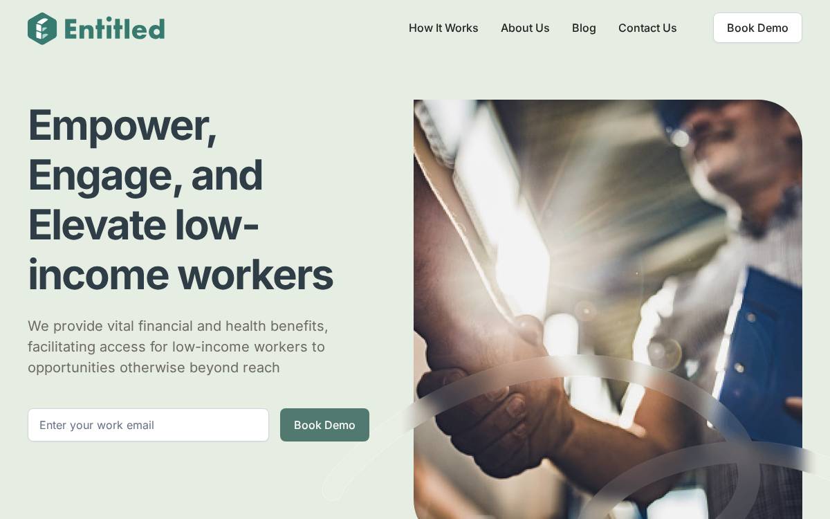 Entitled website preview