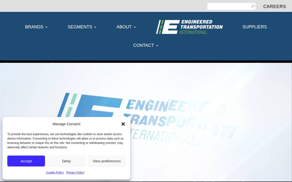 Entrans website preview
