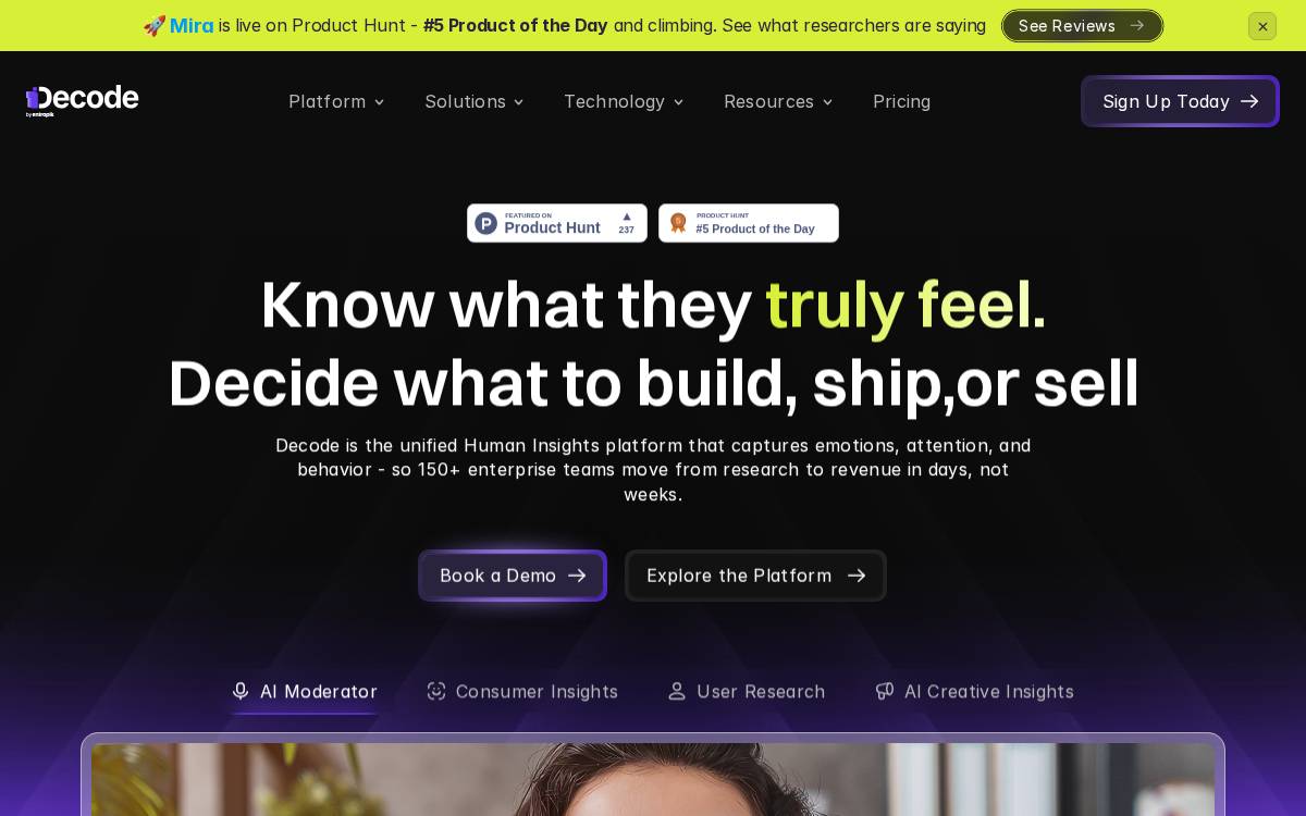 Entropik website preview