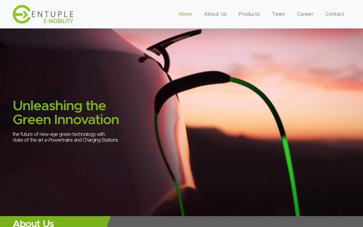 Entuplemobility website preview