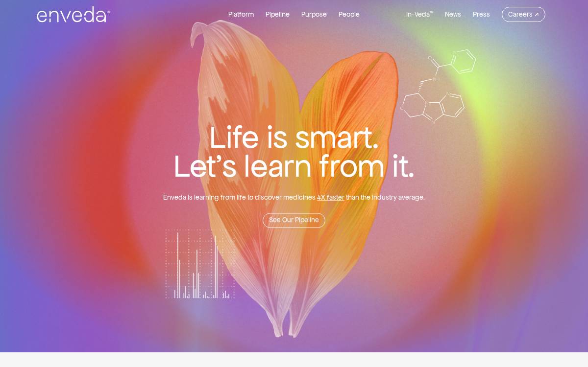 Enveda Biosciences website preview