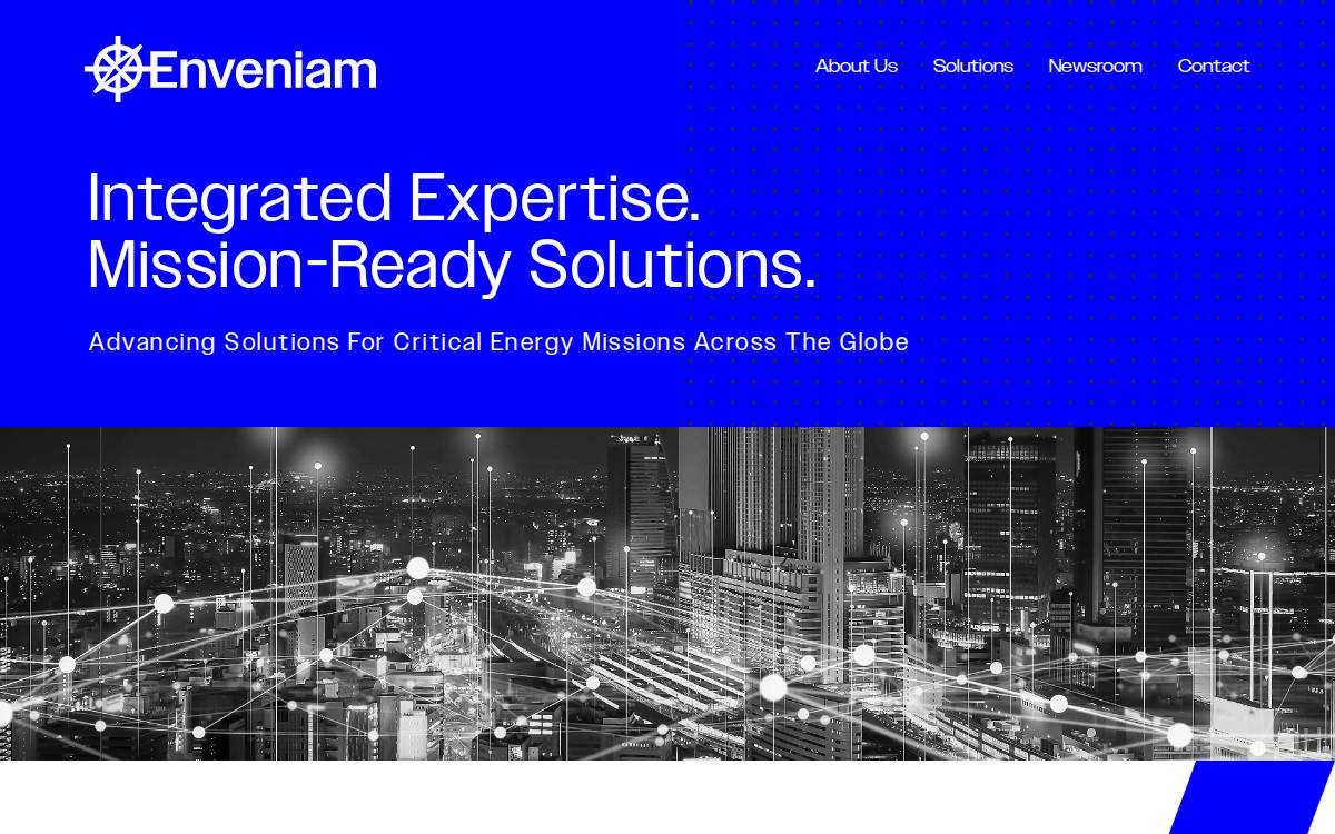 Enveniam website preview