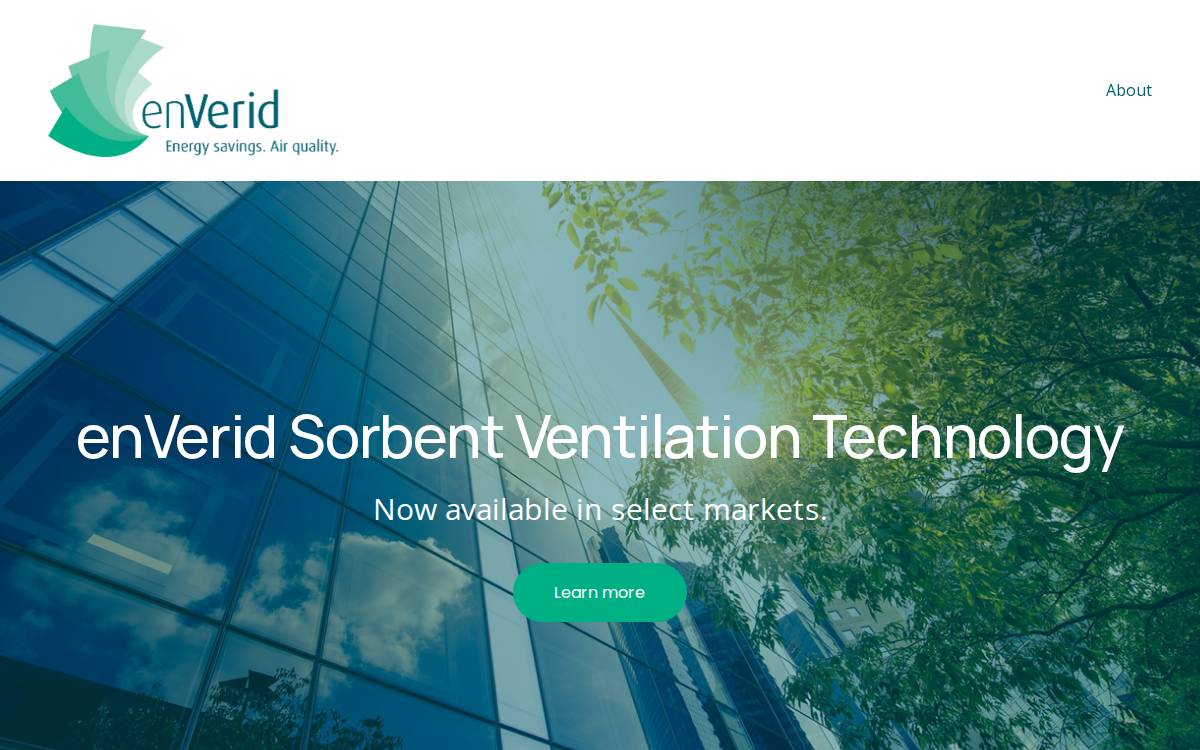 Enverid Systems website preview