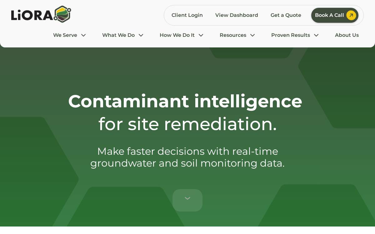 Environmental Material Science website preview