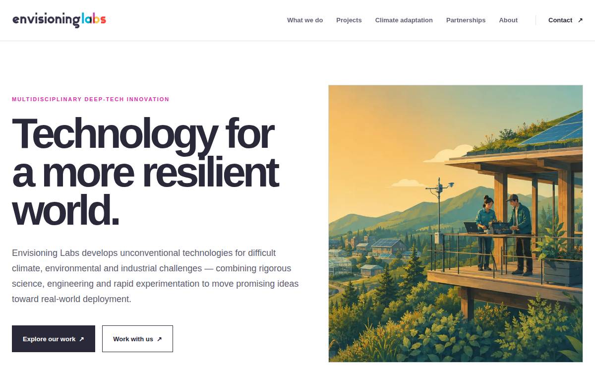 Envisioninglabs website preview