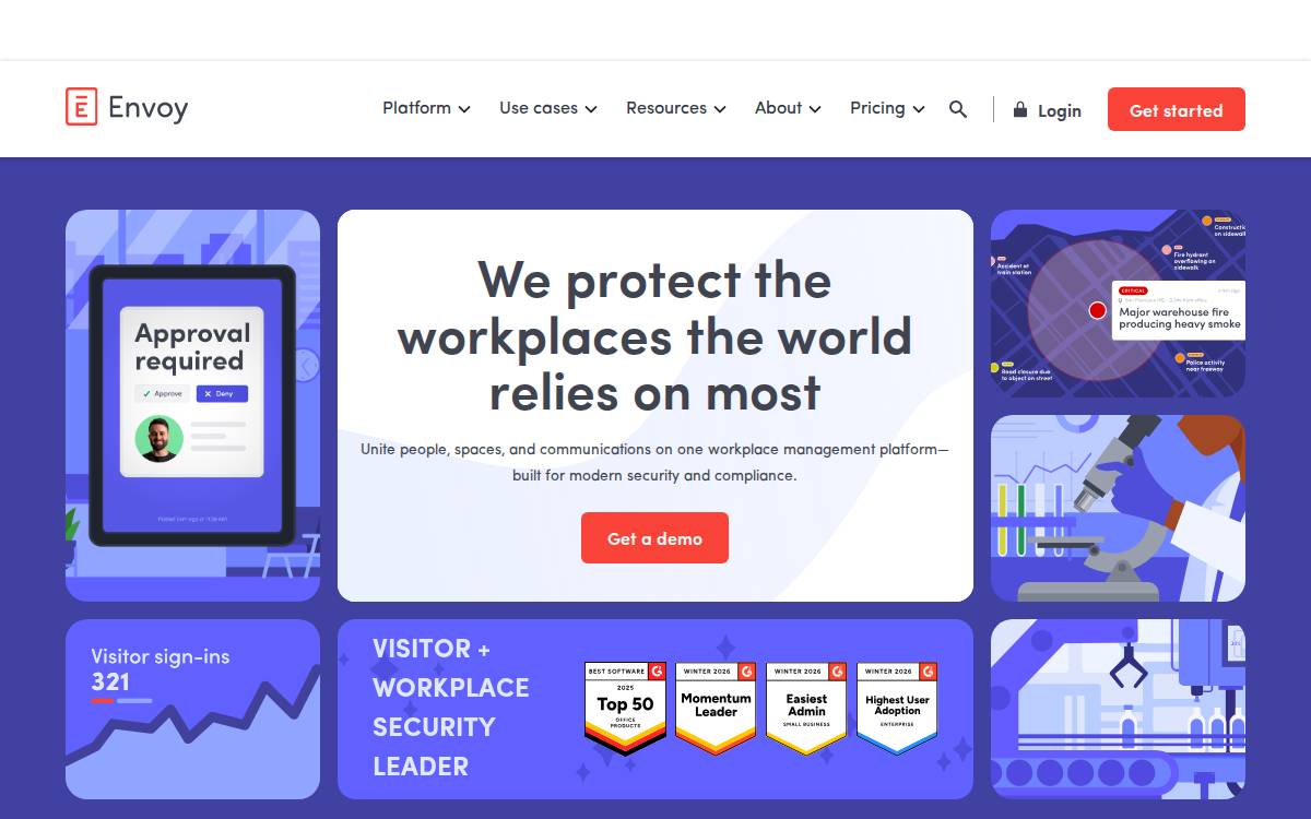 Envoy website preview
