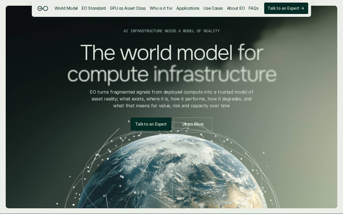 Eo website preview