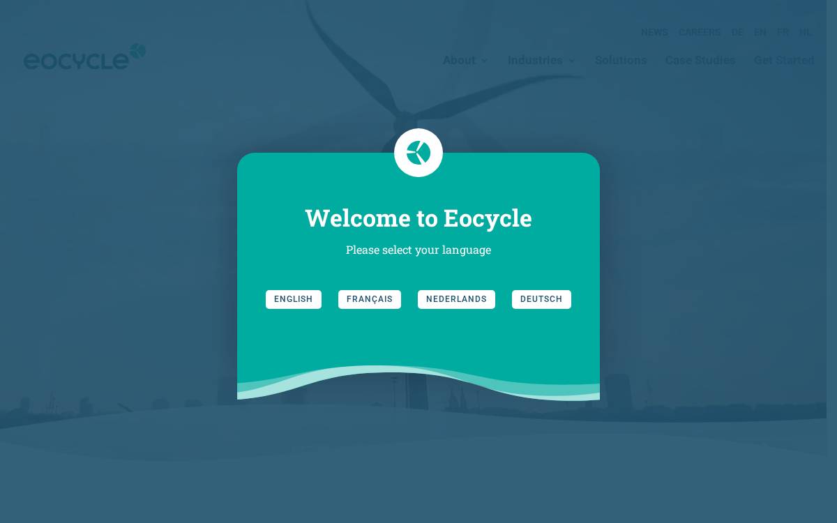 Eocycle website preview